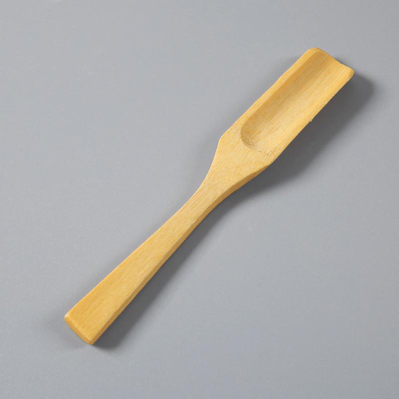 1 шт., натуральная бамбуковая деревянная чайная ложка в форме рыбы, китайская чайная лопатка Kong Fu, чайная церемония, чайная утварь, аксессуары ручной работы