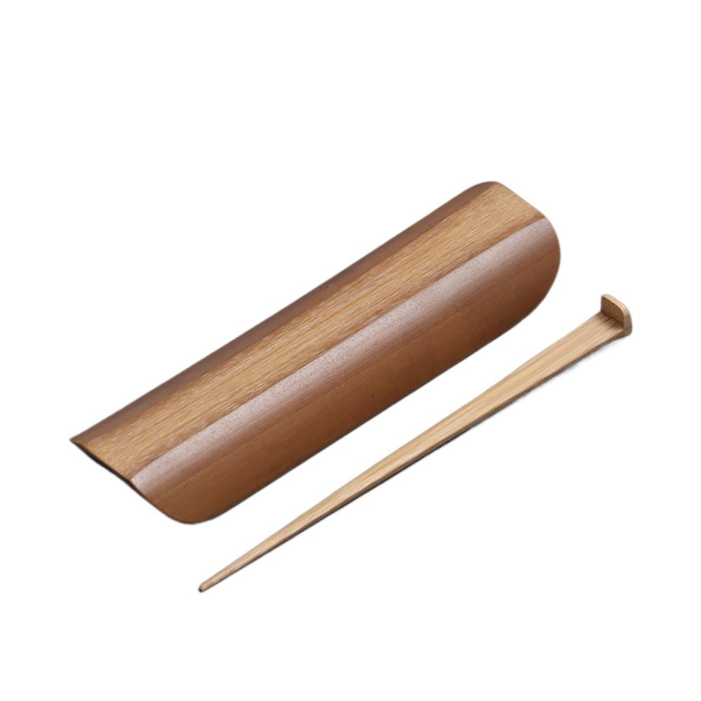 Высококачественная натуральная бамбуковая ложка для чая в китайском стиле Чахэ Ча Цзэ Чайная игла Чайная церемония 9