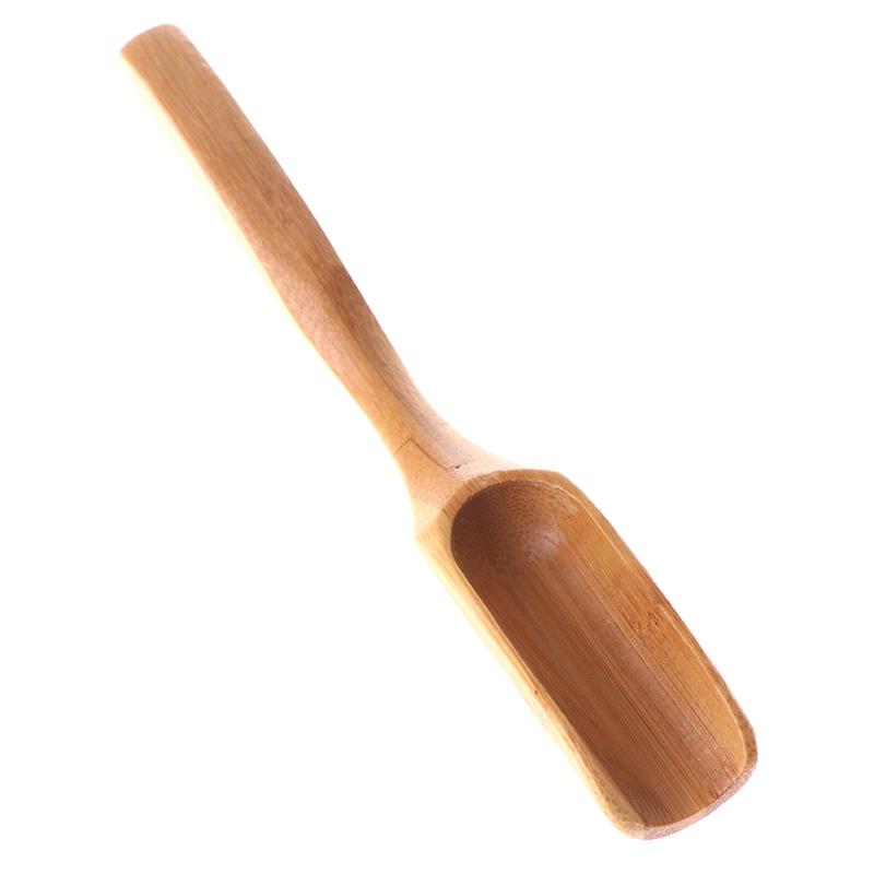 Бамбуковая ложка для чая Лопатка для кунг-фу Чайный сервиз Бытовая чайная ложка Чайная церемония 1Pc